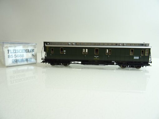 Fleischmann H0 K 855688 Bahnpostwagen mit Bremserhaus der DRP PR1006 – Bild 3
