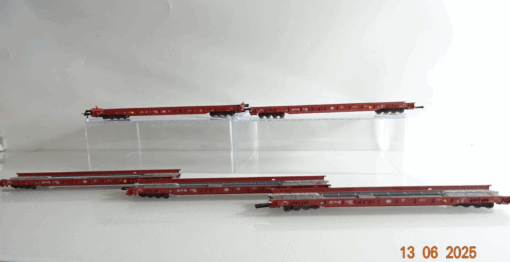 Fleischmann H0 Niederflurwagen 5 tlg. der DB PR8415 o.