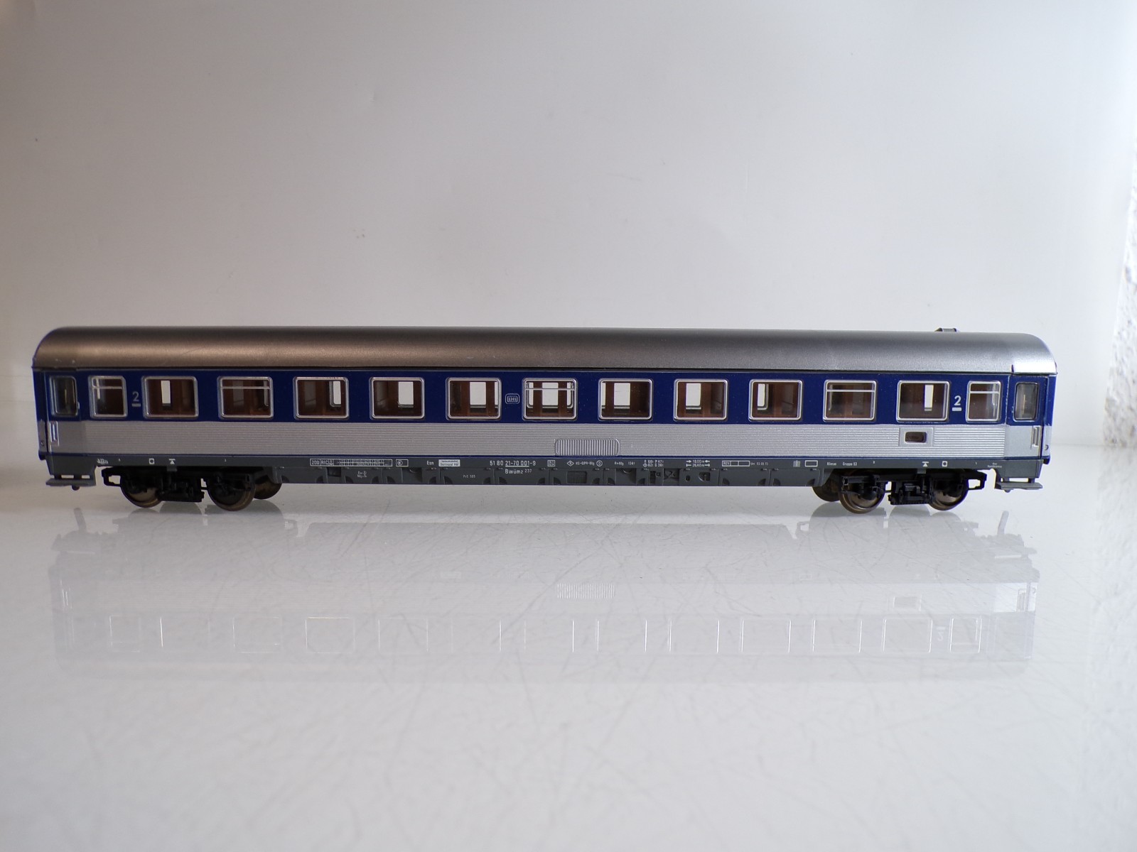 Fleischmann H0 Personenwagen 5180 21-70 001-9 2.Kl. der DB in EVP BH1675 – Bild 3