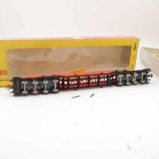 Fleischmann H0 Tiefladewagen mit Ladung, siehe Foto in OVP QR3898 – Bild 4