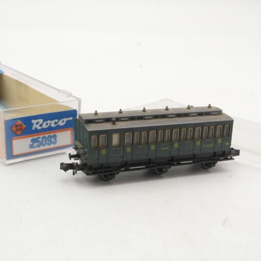 Fleischmann N 5093 Personenwagen 55579 3. Klasse der DB in EVP RR225