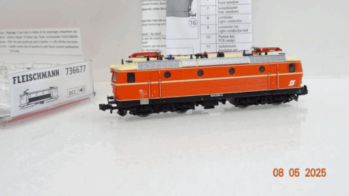 Fleischmann N 736677 E-Lok 1044 084-0 der ÖBB Digital Sound in OVP JL583