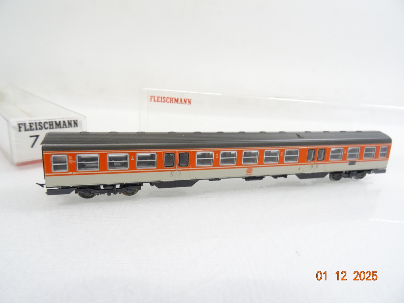 Fleischmann N 7432 Personenwagen 2.Klasse der DB in OVP RR5179 – Bild 3