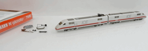 Fleischmann N 7440 Triebwagenzug 2tlg. ICE BR 401 der DB AG in OVP JL544 – Bild 3