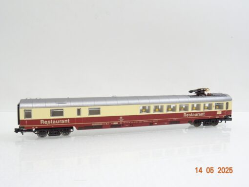 Fleischmann N 8166 TEE / IC Speisewagen der DB mit Pantograph in OVP JL647 – Bild 3