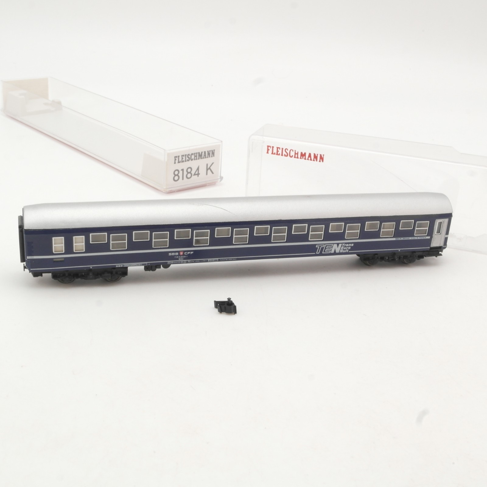 Fleischmann N 8184 K TEN Personenwagen der SBB, siehe Foto in OVP RR5353 – Bild 3