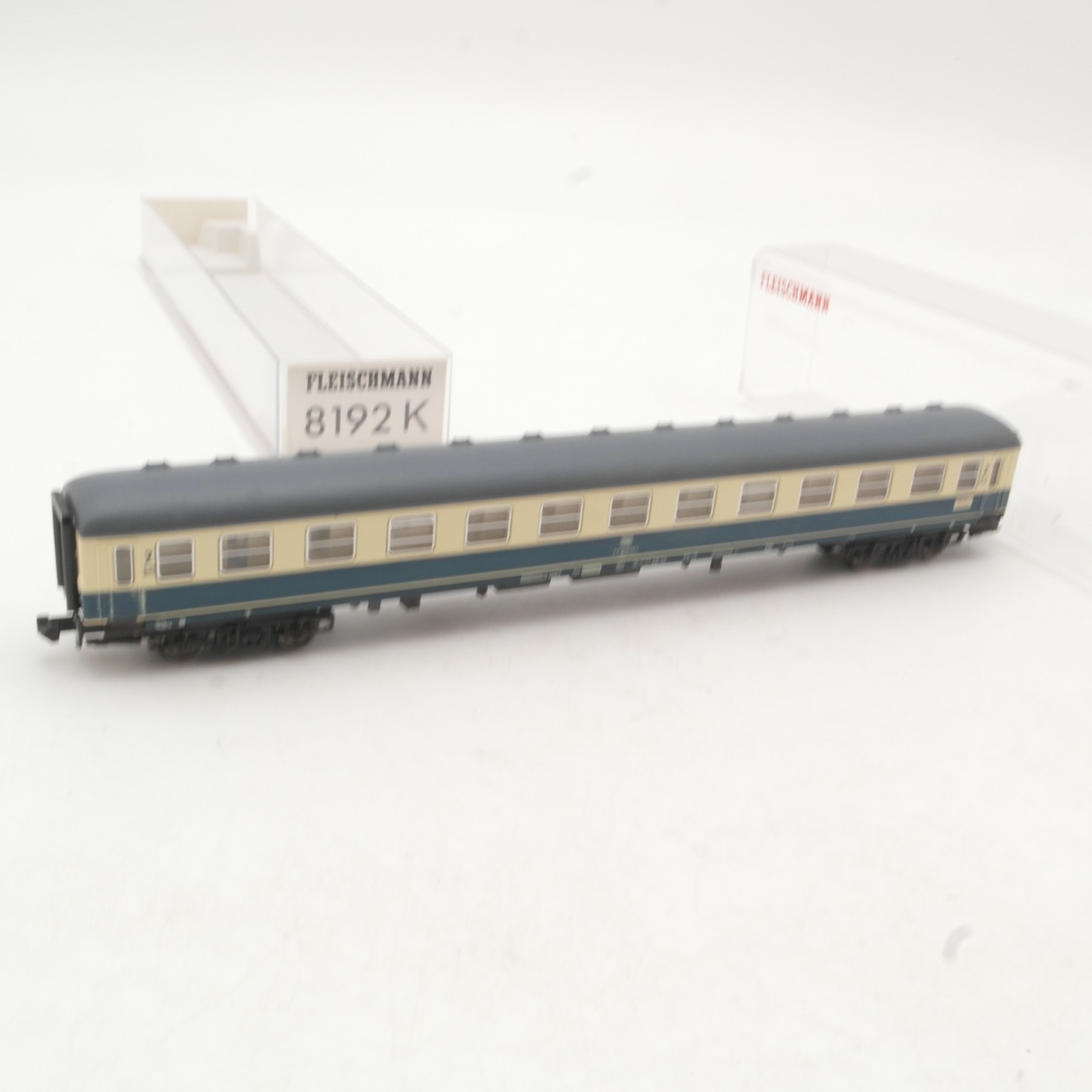 Fleischmann N 8192 K Schnellzug Abteilwagen 2. Klasse der DB in OVP RR4900 – Bild 3