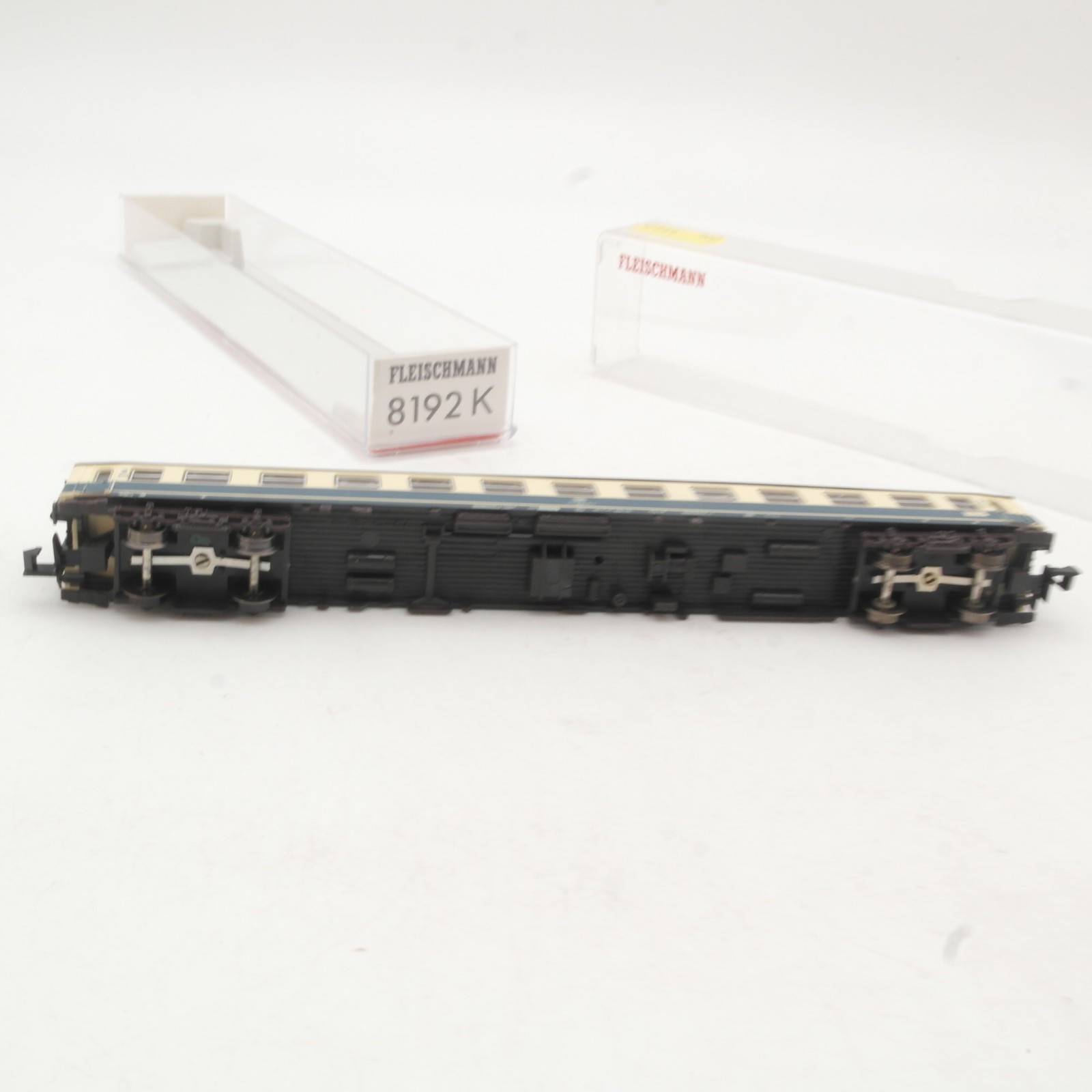 Fleischmann N 8192 K Schnellzug Abteilwagen 2. Klasse der DB in OVP RR4908 – Bild 4