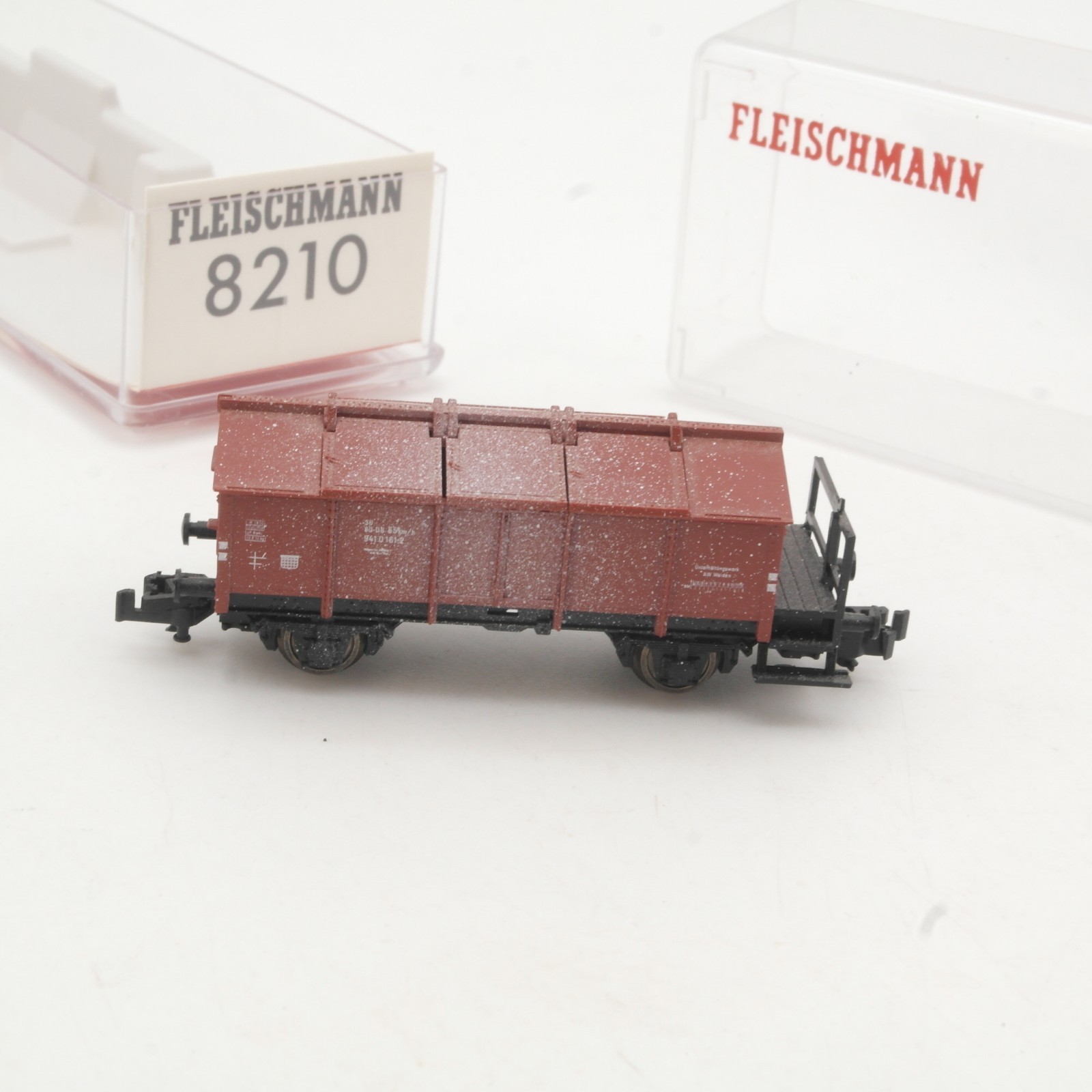 Fleischmann N 8210 Klappdeckelwagen der DB in OVP RR5365 – Bild 3