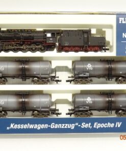 Fleischmann N 84 1969 Kesselwagen-Ganzzug-Set 5tlg. der DB in OVP JL4109