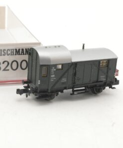Fleischmann N Güterzugbegleitwagen 124 206 Pwg beleuchtet der DB in EVP RR3889