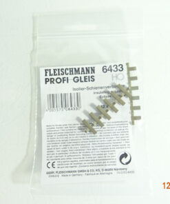 Fleischmann Spur H0 6433 Isolier Schienenverbinder siehe Foto in OVP CK2688