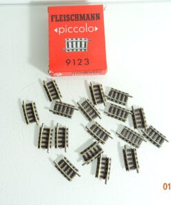 Fleischmann piccolo N 9123 gebogenes Gleis 20Stück in OVP CK2417