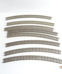 Fleischmann piccolo N 9130 r396,4 gebogenes Gleis 8 Stück siehe Foto CK5839 o.
