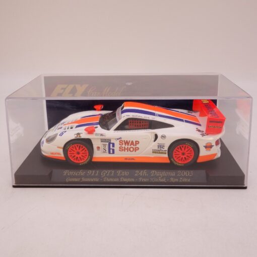 Fly Car Model Ref.: A58 Porsche 911 GT1 Evo 24h. Daytona 2003, in PC-Box EB9003 – Bild 4
