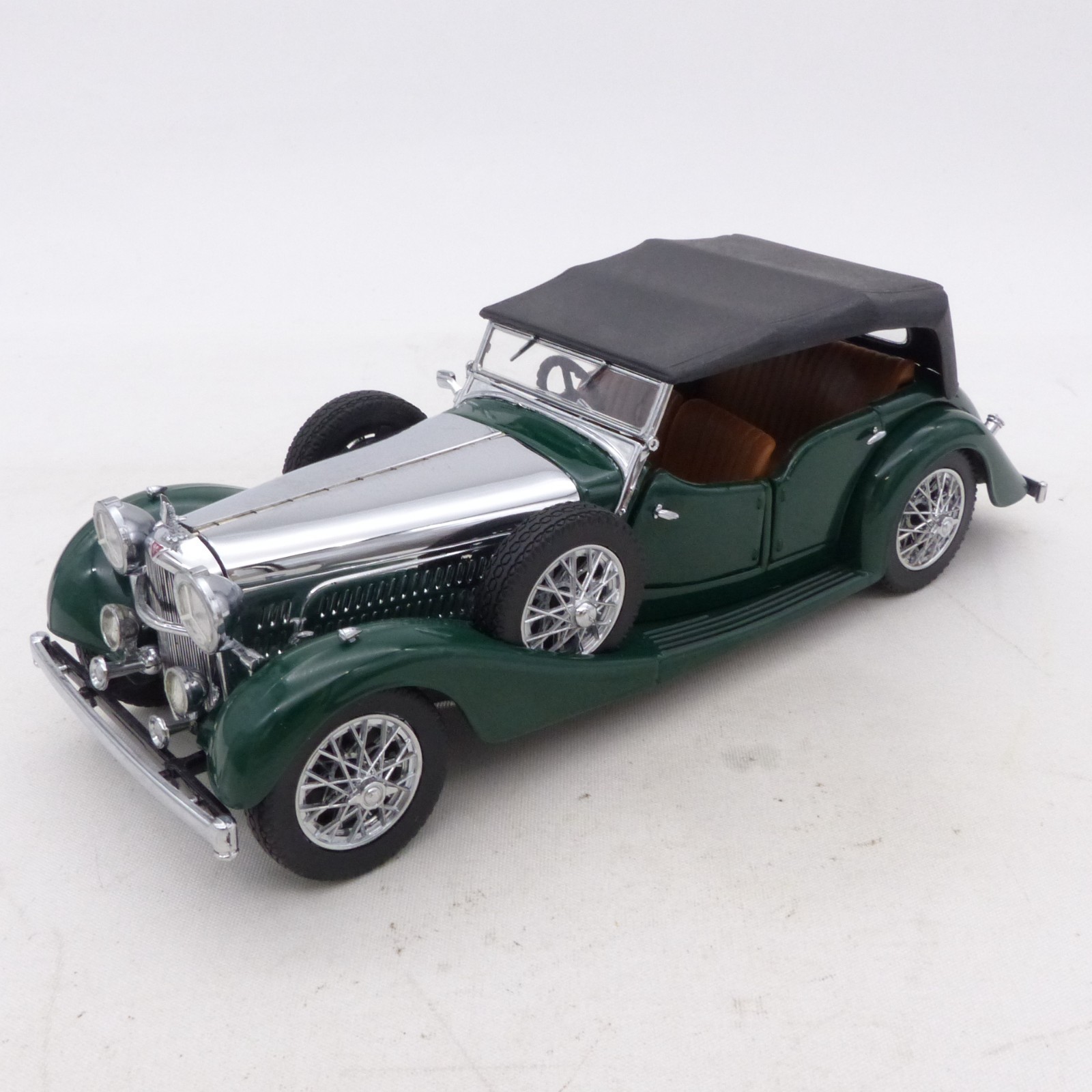 Franklin Mint 1:24 Alvis 4.3 Litre 1938 mit Verdeck in Tüte o. EX8586 – Bild 3