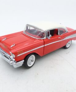 Franklin Mint 1:24 B11SG66 Chevrolet Belair Hardtop 1957 rot in Tüte o. EX8081
