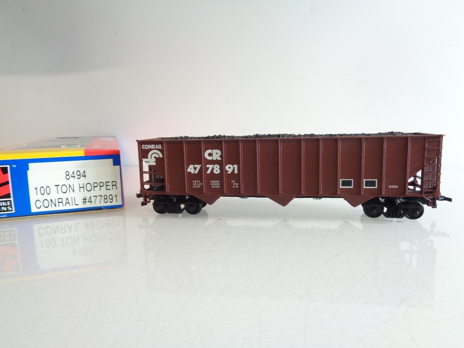 Freight Car H0 8494 US Hochbordwagen mit Kohleladung der CR in OVP BH901