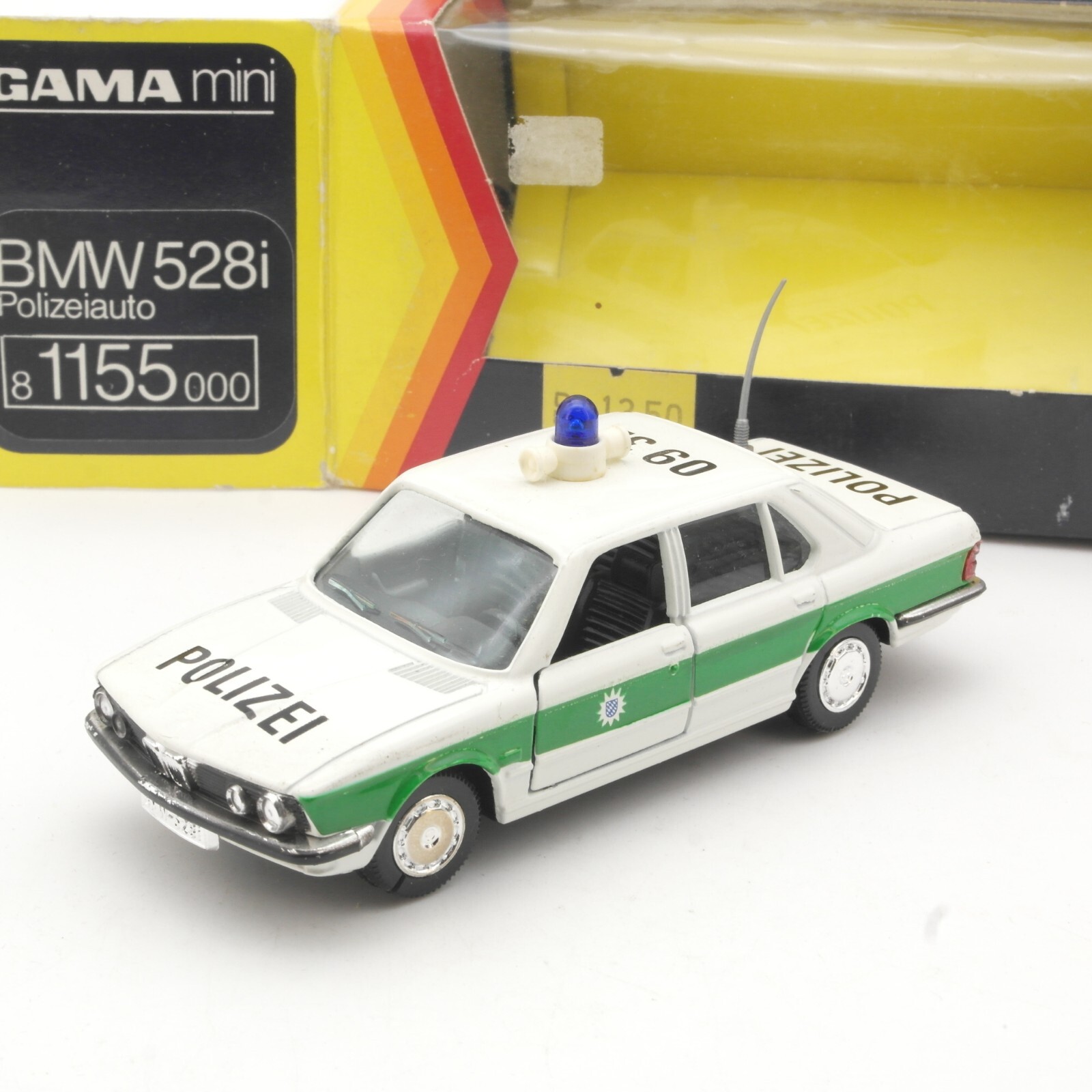 Gama mini 1:43 1155 BMW 528i Polizei in OVP QR7380