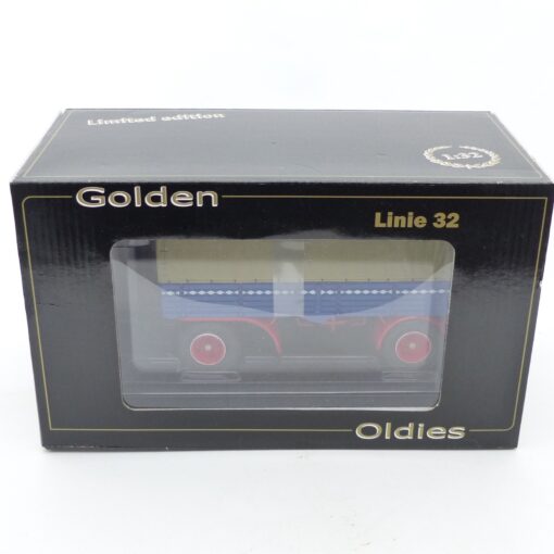 Golden Oldies 1:32 LKW Anhänger Pritsche Plane rar in OVP EX6071 – Bild 6