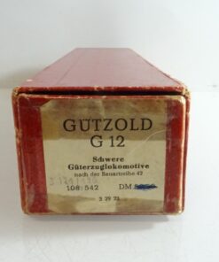 Gützold H0 G 12 Leerverpackung siehe Foto CK9270