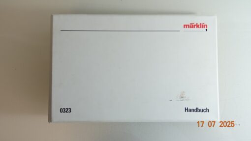 Handbuch 0323 Märklin 1 siehe Foto CK9744 o.