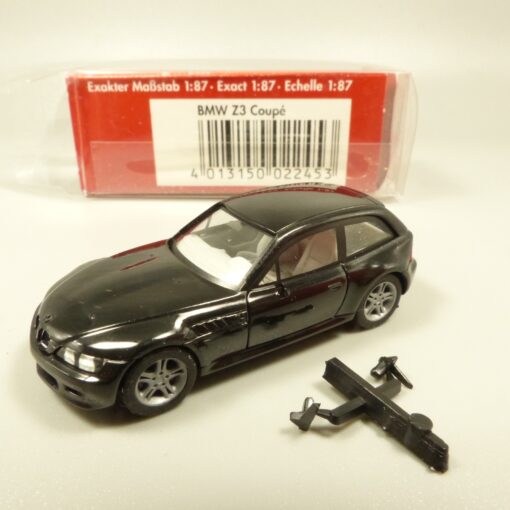 Herpa 1:87 022453 BMW Z3 Coupé schwarz in OVP EX7505