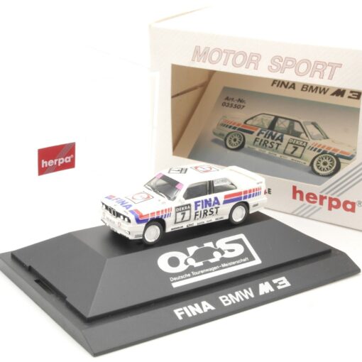 Herpa 1:87 035507 BMW M3 ONS DEKRA #7 Fina First in OVP QR5729