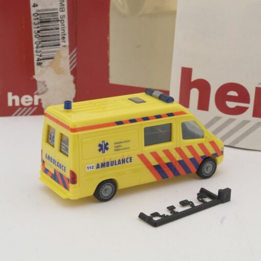 Herpa 1:87 043748 MB Sprinter RTW / Ambulance in OVP QR6079 – Bild 3