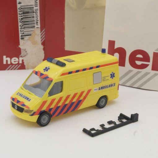 Herpa 1:87 043748 MB Sprinter RTW / Ambulance in OVP QR6079
