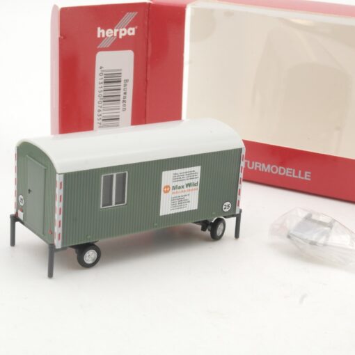 Herpa 1:87 076357 Bauwagen Max Wild in OVP RR3656 – Bild 3