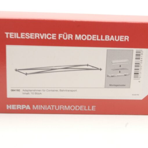 Herpa 1:87  084192 Adapterrahmen für Container neuwertig in OVP RR439 – Bild 4