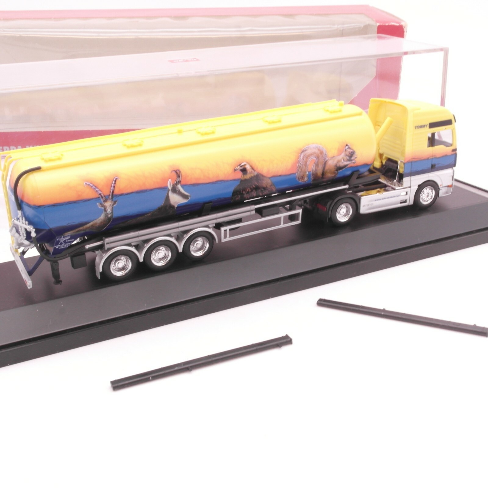 Herpa 1:87 120388 Steyr ST XXL Silo-Sattelzug Pitztal in OVP RT8718 – Bild 3