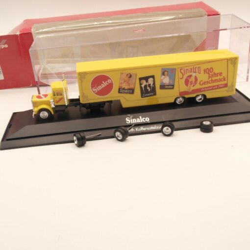 Herpa 1:87 120708 Kenworth Koffersattelzug Sinalco in OVP ER6448 – Bild 3
