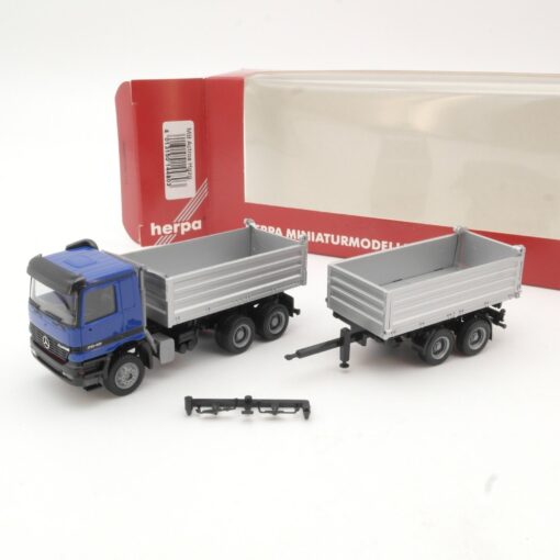 Herpa 1:87 144803 MB Actros Hängerzug in OVP QR7712