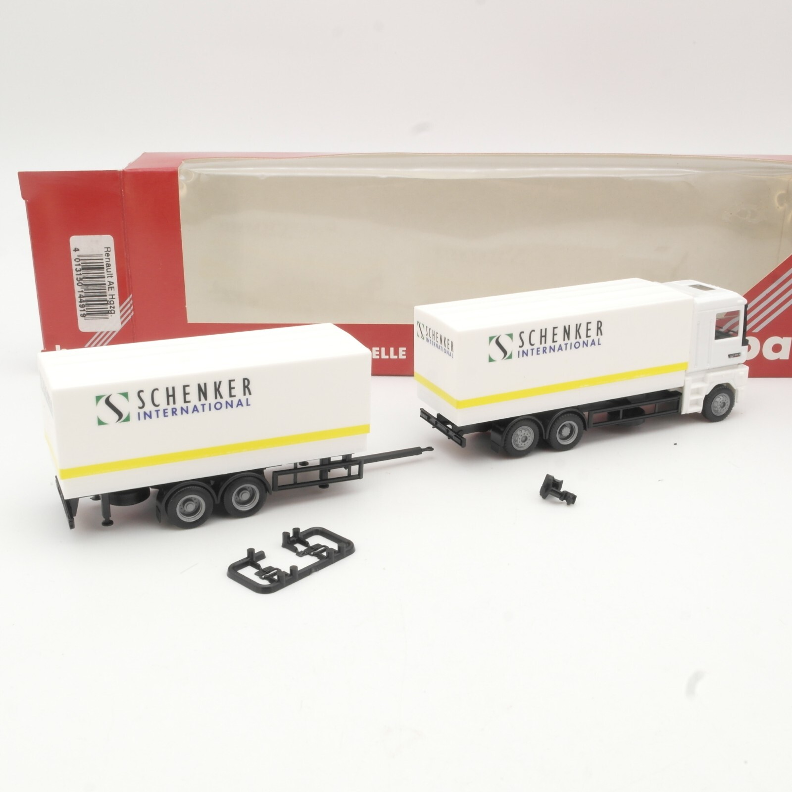 Herpa 1:87 144919 Renault AE Hängerzug Schenker International in OVP QR7664 – Bild 3