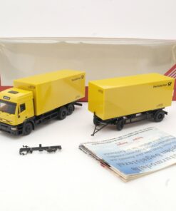Herpa 1:87 146098 Iveco EuroTech Hängerzug Deutsche Post in OVP QR7622