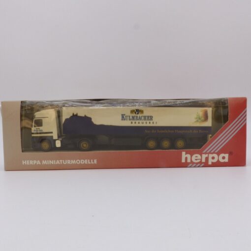 Herpa 1:87 148337 MB Actros LH Sattelzug Kulmbacher Brauerei in OVP EX3931 – Bild 4