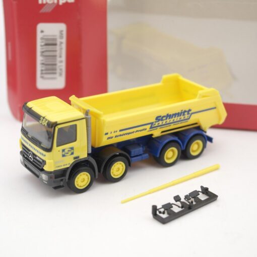 Herpa 1:87 151443 MB Actros S Baukipper Schmitt in OVP QR9007