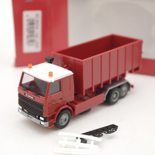 Herpa 1:87 156127 Scania 142 M Abrollcontainer-LKW in OVP QR9004