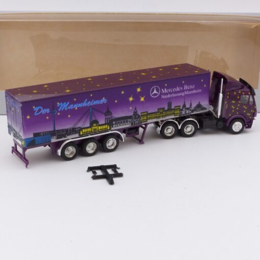 Herpa 1:87 162647 Mercedes SK Sattelzug Niederlassung Mannheim in OVP EX3537 – Bild 3