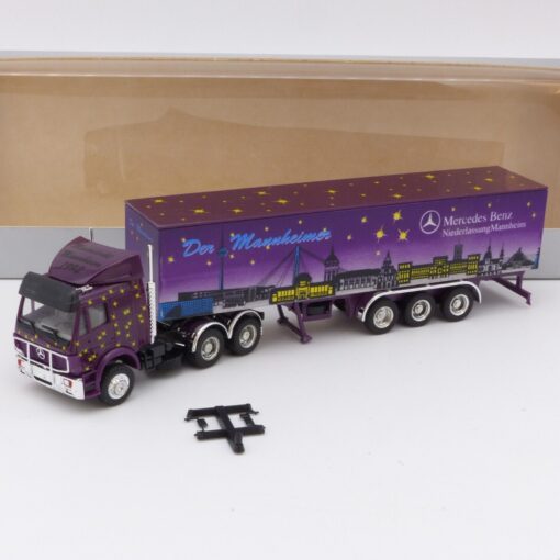 Herpa 1:87 162647 Mercedes SK Sattelzug Niederlassung Mannheim in OVP EX3537
