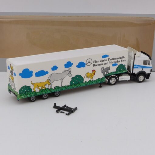 Herpa 1:87 162890 Mercedes SK Sattelzug Niederlassung Bremen in OVP EX3532 – Bild 3