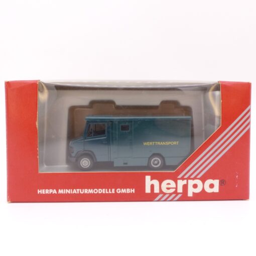 Herpa 1:87 180870 Mercedes Kastenwagen Werttransport in OVP EX7298 – Bild 4