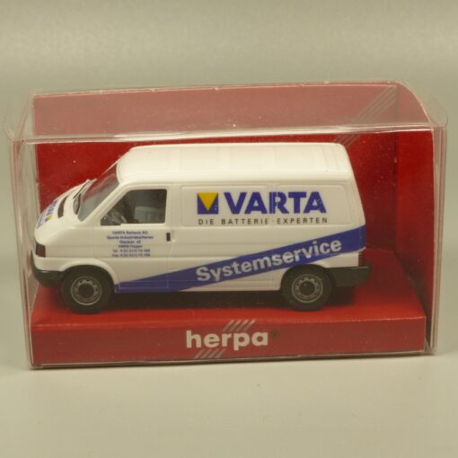 Herpa 1:87 182430 VW T4 Kastenwagen VARTA in OVP EX6027 – Bild 4
