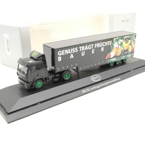 Herpa 1:87 184205 MB Sattelzug Genuss trägt Früchte Bauer in OVP RI7924