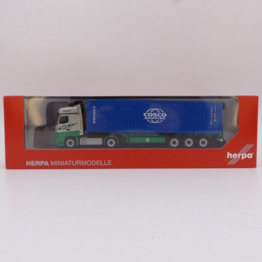 Herpa 1:87 311427 MB Actros Sattelzug COSCO Shipping in OVP EX4791 – Bild 5