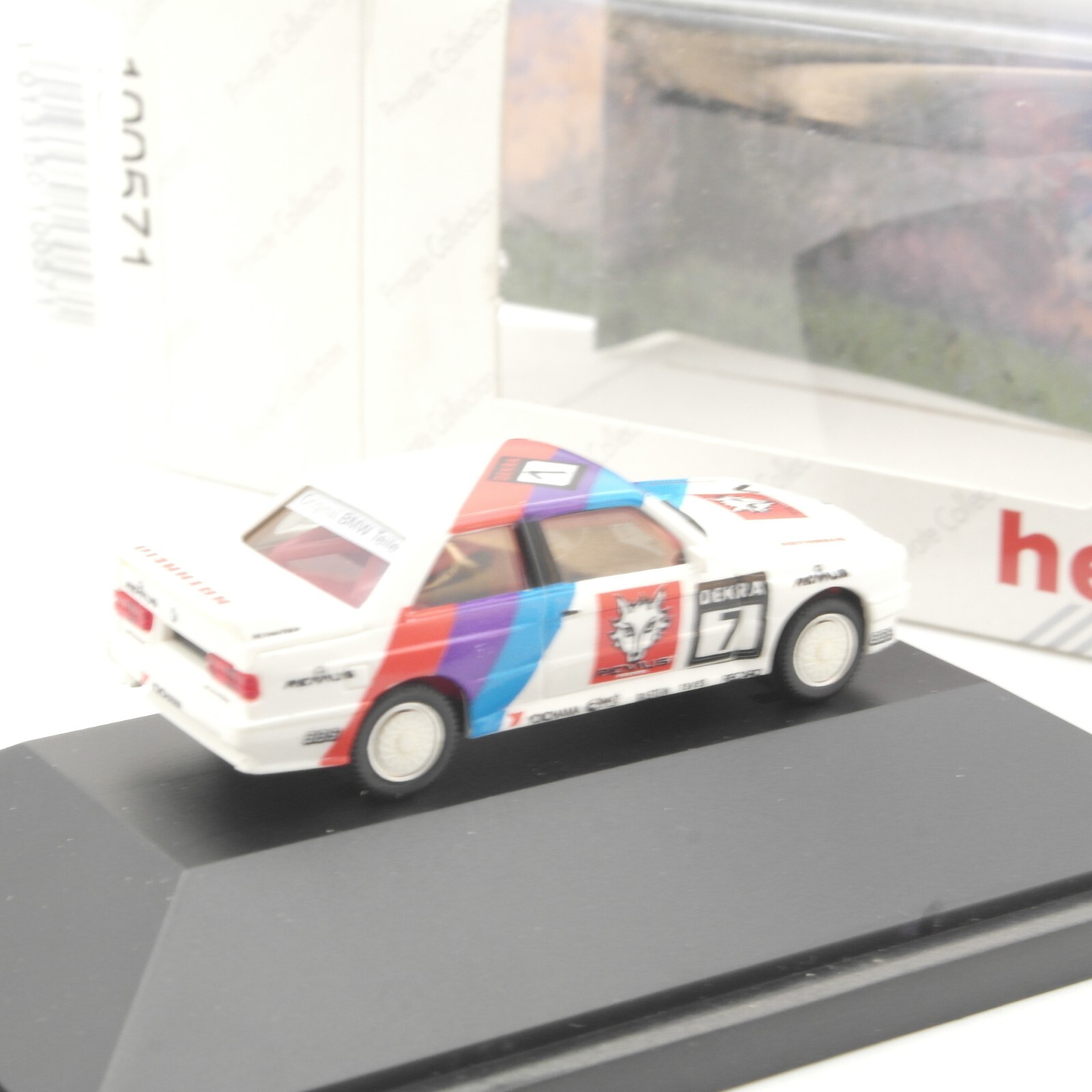 Herpa 1:87 35743 BMW M3 DTM 1992 #7 in EVP QR7225 – Bild 3