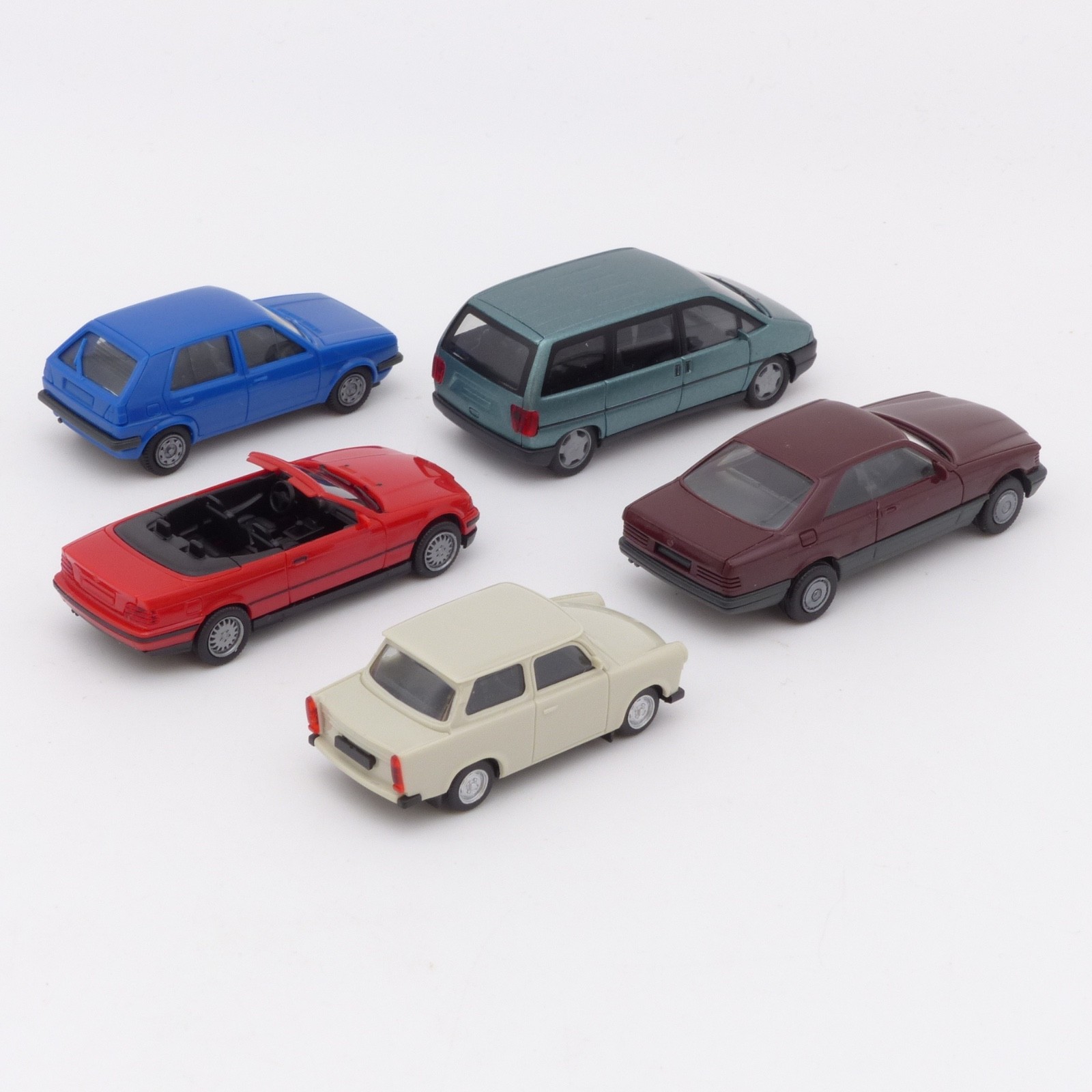 Herpa 1:87 5er-Pack diverse PKW Modelle in Tüte siehe Bilder o. EX8177 – Bild 3