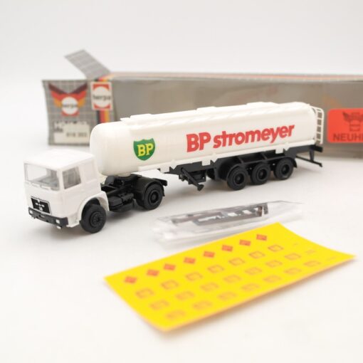 Herpa 1:87 818 203 MAN Tank Sattelzug BP Stromeyer in OVP QR1739